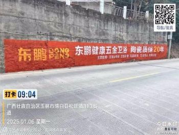 墙体广告陕西渭南墙体广告 城固户外墙体广告喷绘墙体广告