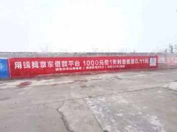 湖南岳阳墙体广告 芙蓉墙体广告 岳阳手写广告大字
