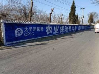 广东惠州墙体写大字 墙体广告 海陵墙面喷绘广告
