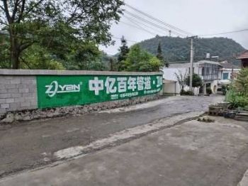 甘肃平凉墙体广告 墙体广告 定西渭源墙体喷绘广告