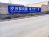 甘肃嘉峪关墙体广告 墙体广告 定西通渭喷绘膜墙体广告