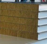 墙体保温彩钢岩棉复合板多规格报价