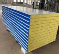 岩棉夹心彩钢复合板价格规格定制