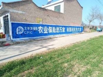 甘肃武威手绘墙体广告 临夏户外墙体喷绘 通达率高