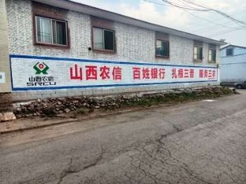湖南郴州墙体写大字 张家界喷绘广告挂布 区县墙体广告