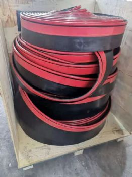 煤矿、电厂防溢裙板，双密封阻燃橡胶防溢裙板 ，不伤皮带防止物料侧漏