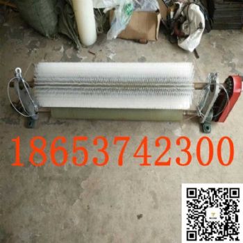 被动式毛刷清扫器厂家，煤矿电厂冶金适用，矿用电力适用