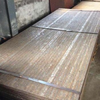 堆焊耐磨板 碳化铬12+12堆焊板可打沉头孔直通孔