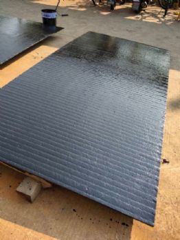 焊耐磨板 碳化铬12+12堆焊板可打沉头孔直通孔