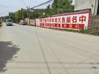 甘肃墙体广告 白银手绘墙体广告 陇南施工公司