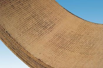 编织型刹车带，抗摩擦，含黄铜丝、玻纤等，定制提供宽*厚 120*10mm