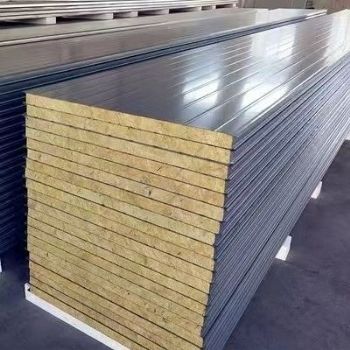 外墙岩棉复合板彩钢净化板生产厂家