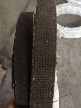 石棉树脂刹车带，耐高温，含铜丝线，船舶煤矿刹车带