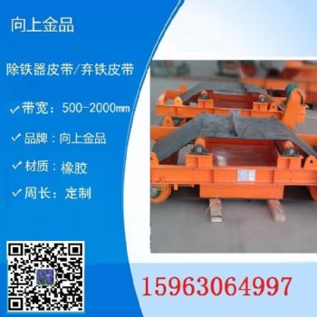 1400x6800mm弃铁器皮带 除铁器的皮带环形带b800 b1200