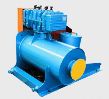 industrial tri-lobe roots blower high pressure 3 phase motor driven air blower pump for pn