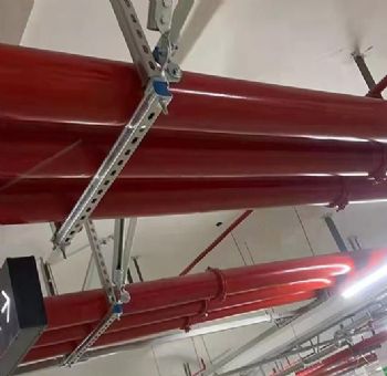 成品抗震支架 适应地震变化 维持管线形态